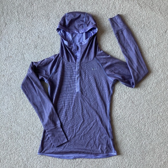 Nike Tops - Nike Lavender Running Hoodie